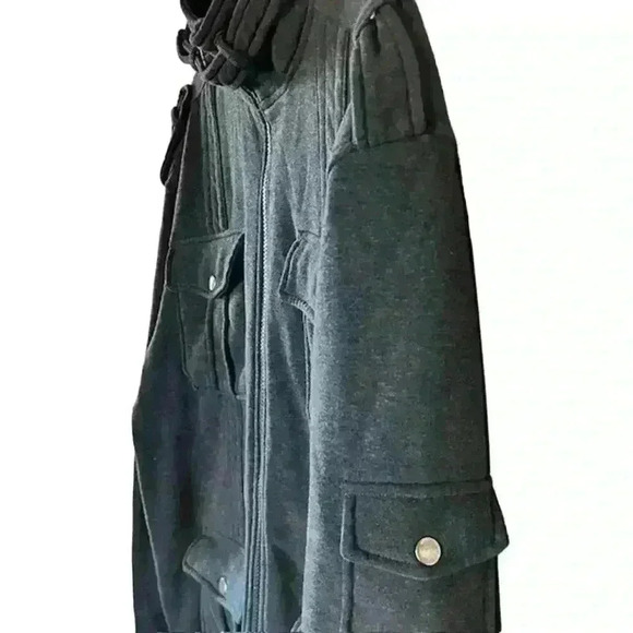 Vintage Men's Courage Black Bomber Jacket, Size XL - Picture 2 of 6